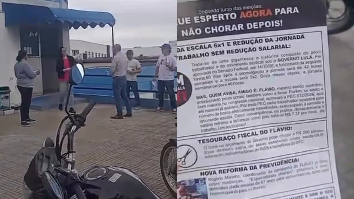 Funcionária diz que levou dedo na cara ao recusar panfleto pró-Lula de sindicato em hospital de SC