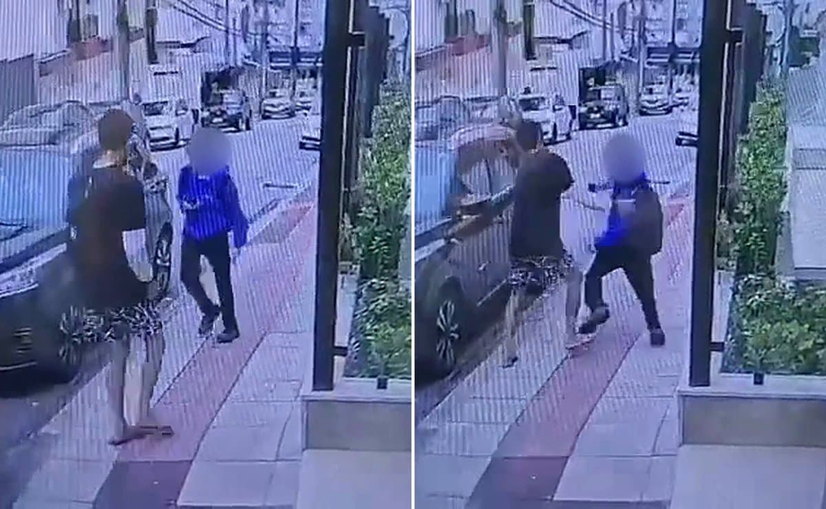 Homem agarra criança para roubar celular no Centro de Florianópolis e menino escapa correndo