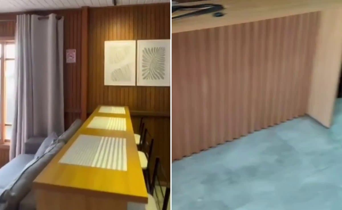 Antes e depois: hóspede de Airbnb esvazia casa e vende móveis por R$ 3,8 mil em Santa Catarina
