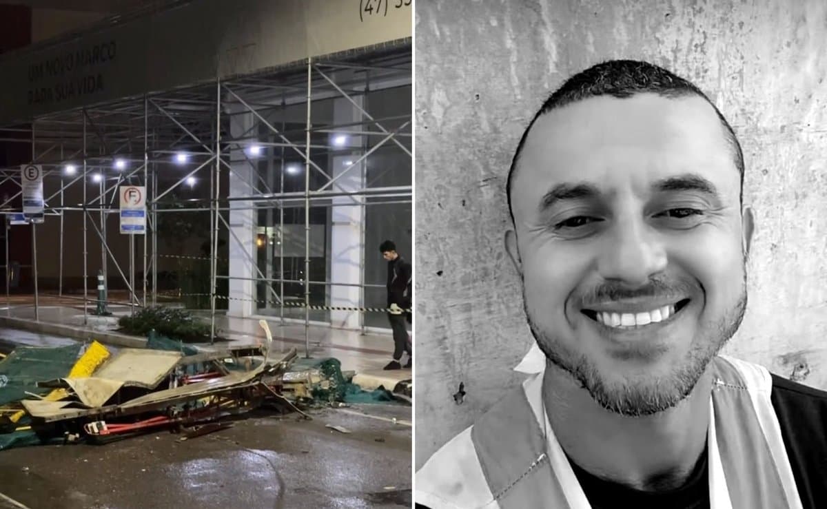 Izael trabalhava no 49º andar quando o andaime despencou e tirou sua vida em Balneário Camboriú