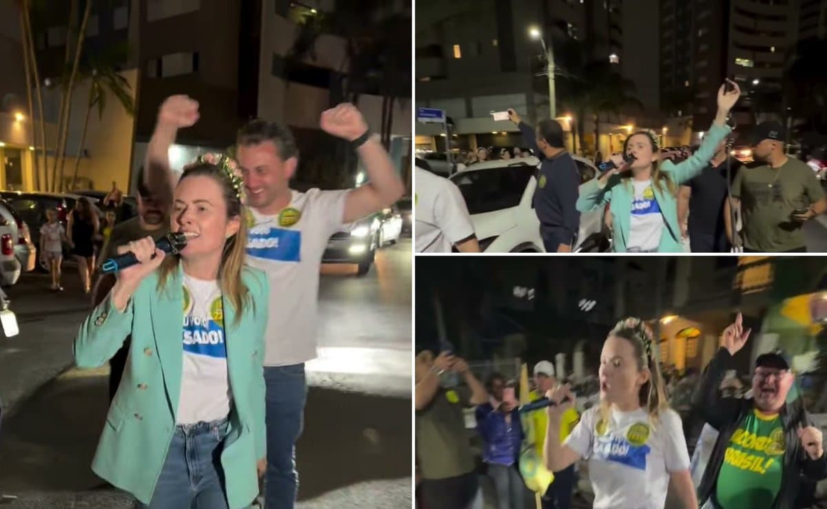 “É histórico!”: Julia Zanatta explode de alegria na rua ao passar de 560 mil votos em SC