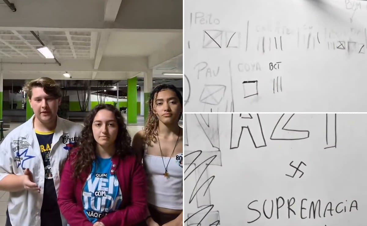 Lista de alunas "estupráveis", nota para o corpo e suástica: o que estudantes dizem ter achado no banheiro do IFSC