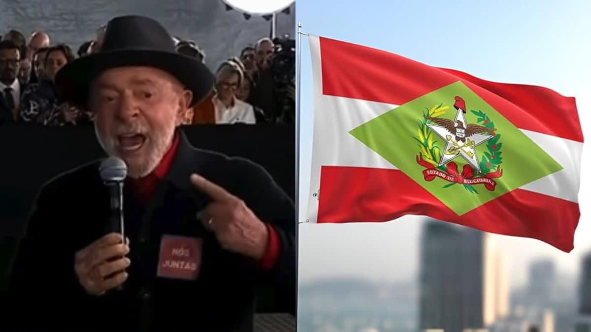 Lula faz 25% dos votos em SC e tem desempenho pior que os 29% do 1º turno de 2022