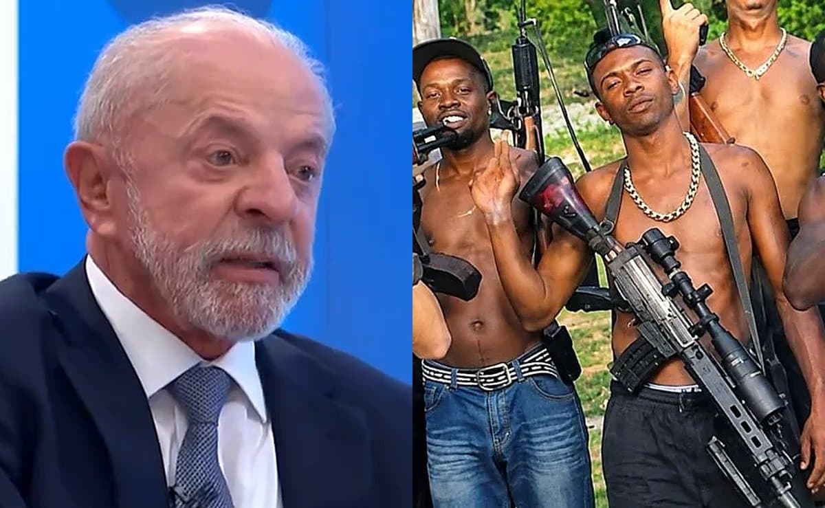“Eles só querem dinheiro”: Lula minimiza PCC e CV ao rejeitar classificar facções como terroristas