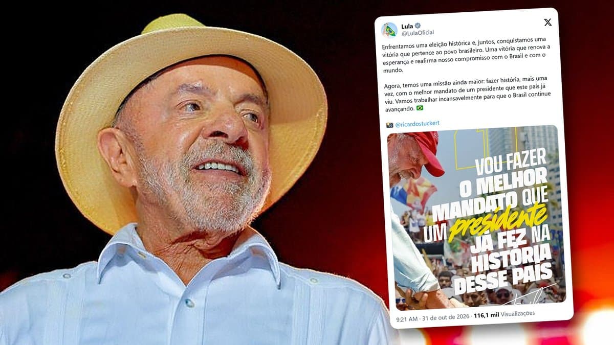 Presidente Lula promete: “Vou fazer o melhor mandato que um presidente já fez na história desse país”