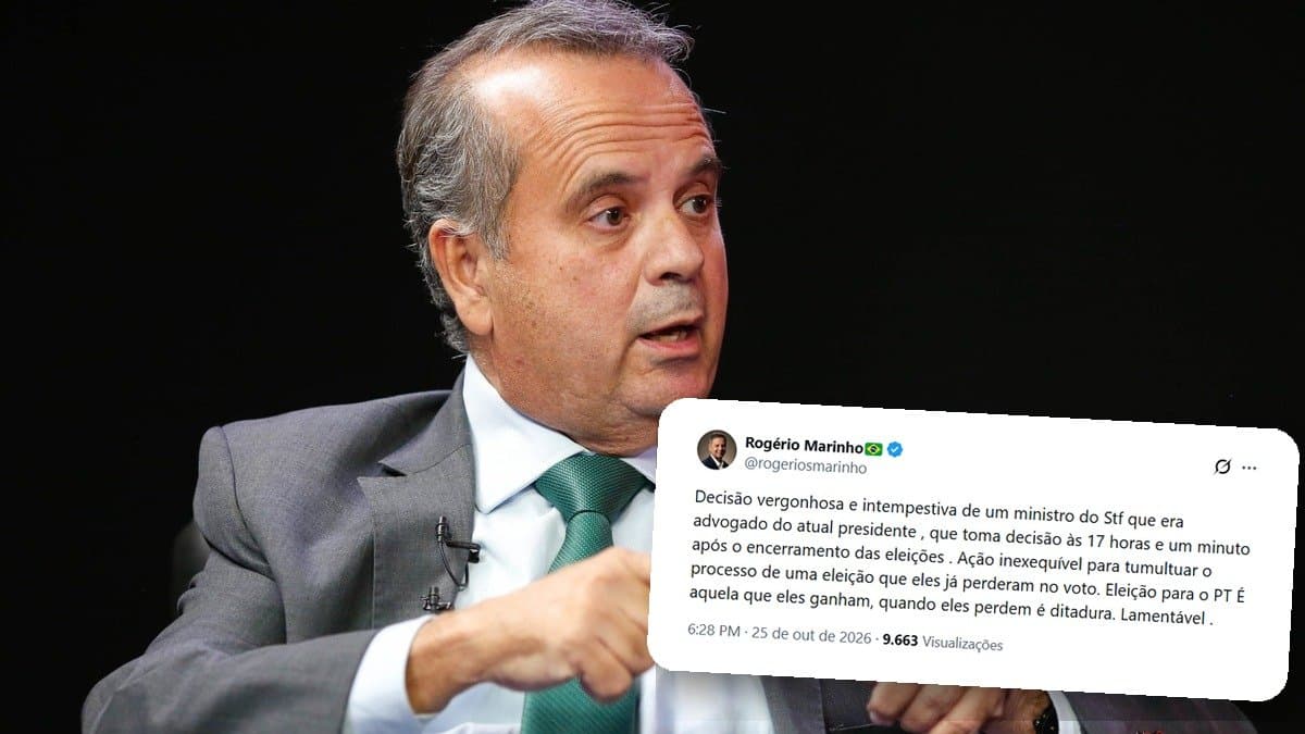 Marinho vê decisão vergonhosa de Zanin, ex-advogado de Lula, e diz: “quando eles perdem é ditadura”