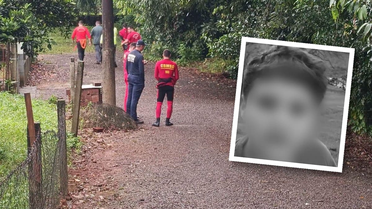 URGENTE: Menino autista desaparecido é encontrado sem vida em SC em pleno Dia das Crianças