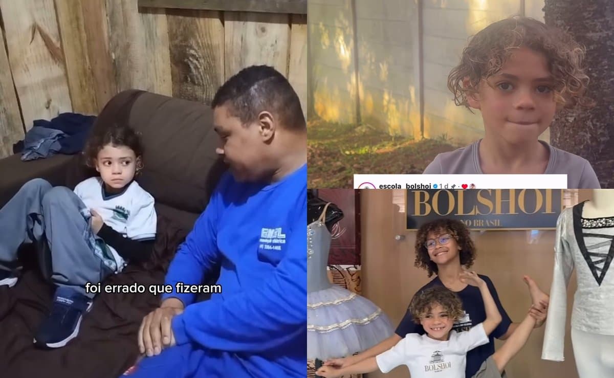 Menino bailarino de 7 anos ganha passagem para o Domingão e, 3 horas depois, Globo adia participação