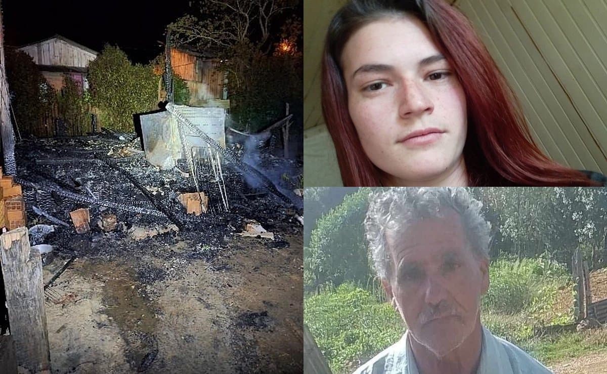 Pai e filha grávida morrem queimados em casa em SC, e amigo revela últimas mensagens da jovem