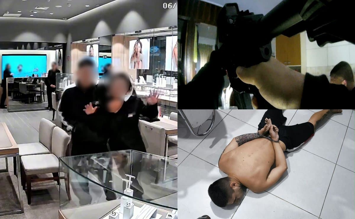 Polícia Civil invade casas e prende criminosos que assaltaram joalheria e renderam funcionária em Joinville
