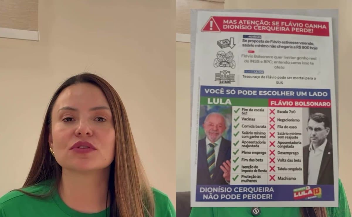“Pura fake news”: prefeita rebate panfleto com CPF desconhecido que ataca Flávio Bolsonaro em SC