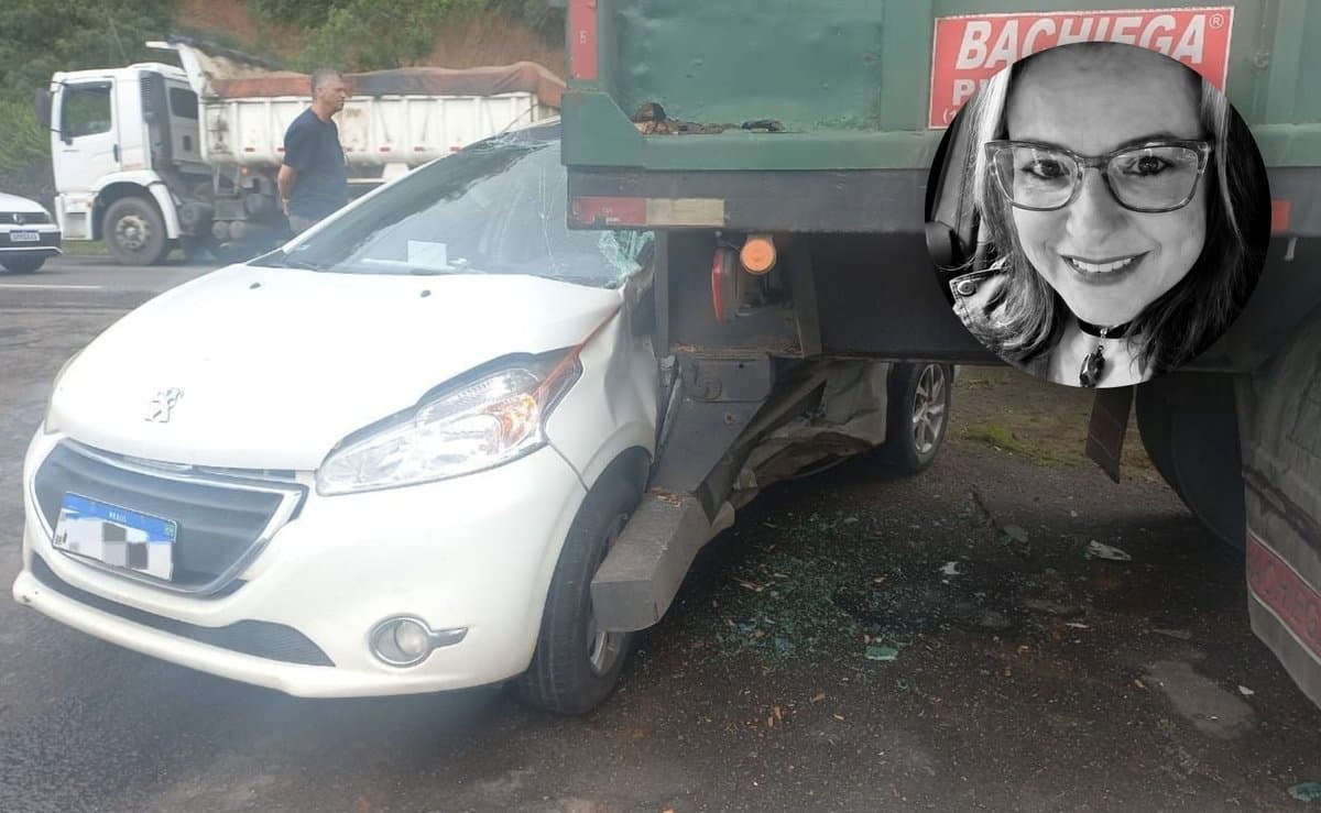 “Vou lembrar sempre da tua alegria”: professora de 38 anos morre após bater em caminhão parado em SC