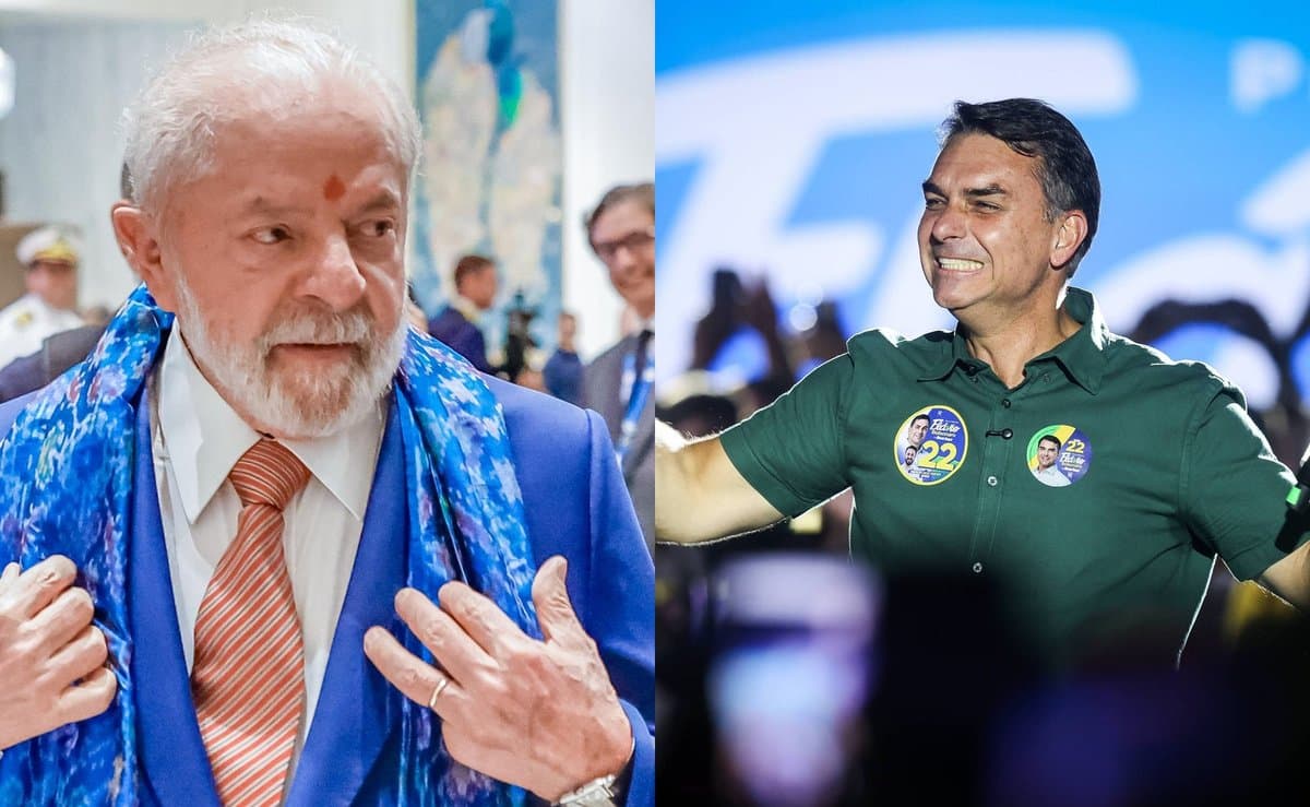 Lula vence na Índia com 52,1%, mas Flávio Bolsonaro segue na liderança no exterior com 69,2%