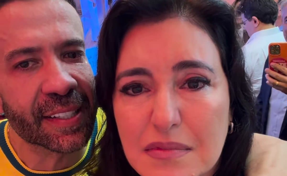“Verdadeiro general”: emocionada, Simone Tebet comemora a vitória de Lula ao lado de André Janones