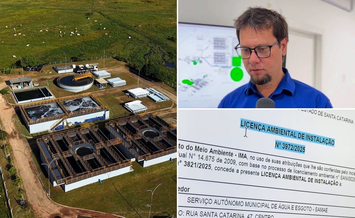 Tijucas vai investir R$ 15 milhões para ampliar estação de esgoto e atender até 100 mil habitantes