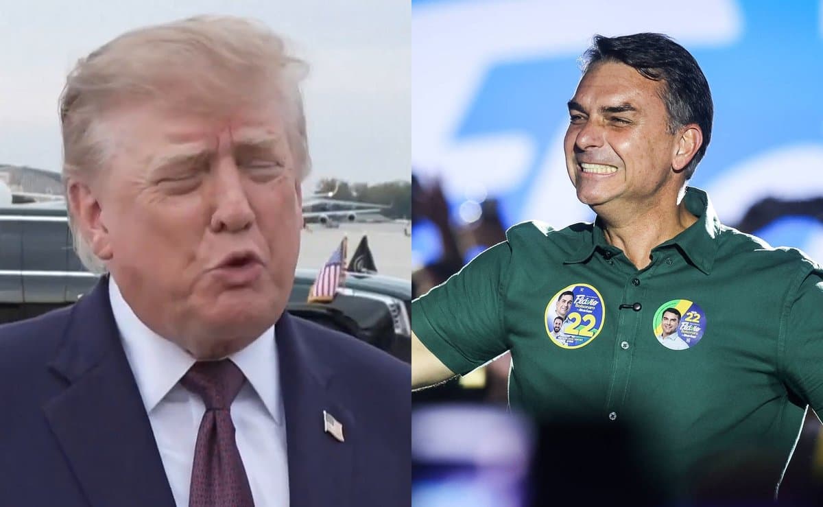 “Foi uma eleição muito estranha”, diz Trump ao se recusar a comentar se Flávio é o presidente legítimo