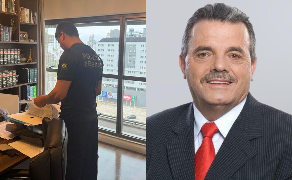 Vereador mais antigo do país, Pitanta (PL) é alvo da PF por fraude de R$ 16 milhões na previdência de Palhoça