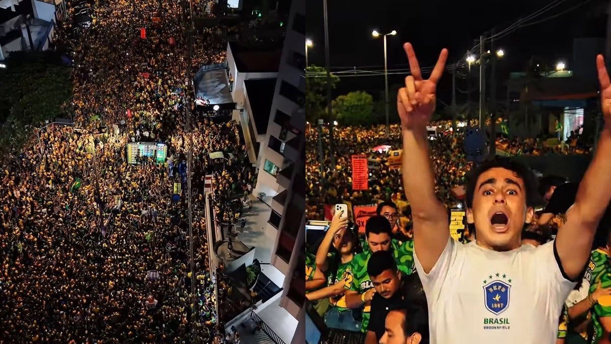Após vídeo de Nikolas ser silenciado, “Bloquinho do 22” arrasta multidão pelas ruas de Aracaju, no Nordeste