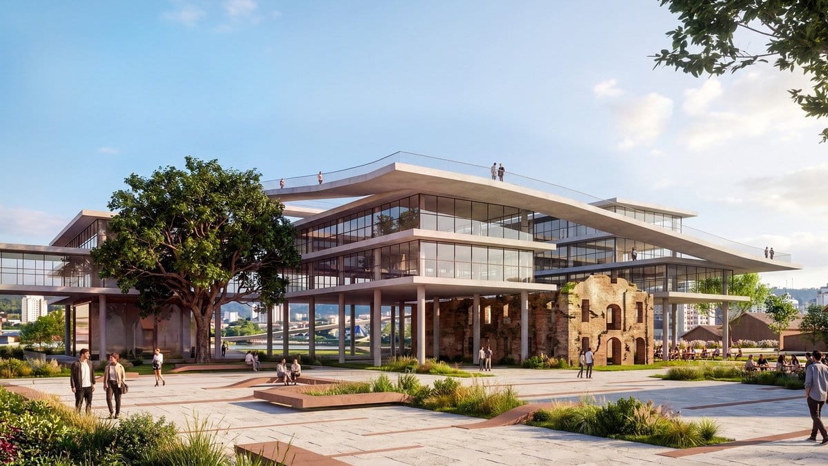 Blumenau vai ganhar o 2º Distrito de Inovação do Brasil, com praça aberta, casarões restaurados e nova orla