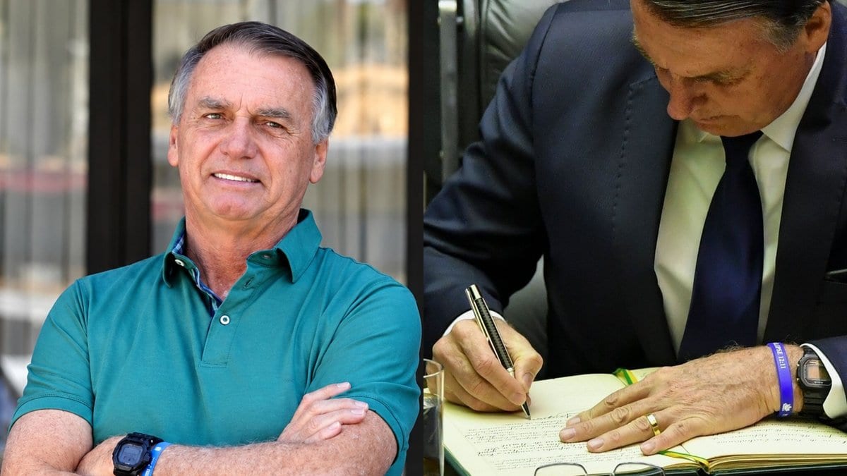 Em prisão domiciliar, Jair Bolsonaro assina à mão autorização para abrir seus sigilos, e Flávio leva ao TSE