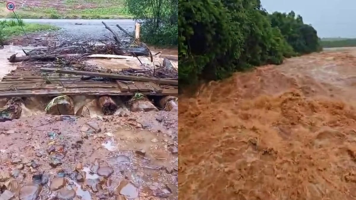 Cidade de SC decreta emergência com 688 km de estradas destruídos e 1.300 propriedades afetadas
