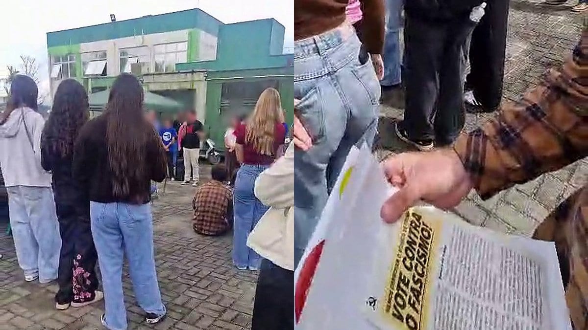 VÍDEO: deputado Marquito pede a alunos do IFSC de Joinville que virem votos para Lula dentro do campus - Foto