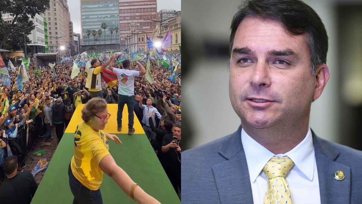 “Vontade da maioria do povo trabalhador”: mesmo em comício no RS, Flávio Bolsonaro vota a favor do fim da 6×1