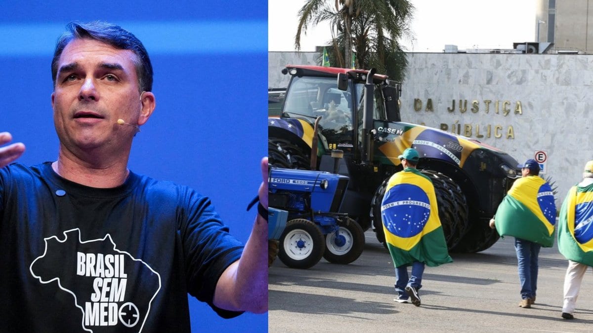 Flávio Bolsonaro diz que produtor vai “fazer o que quiser” na terra e que Lula se vingaria do povo