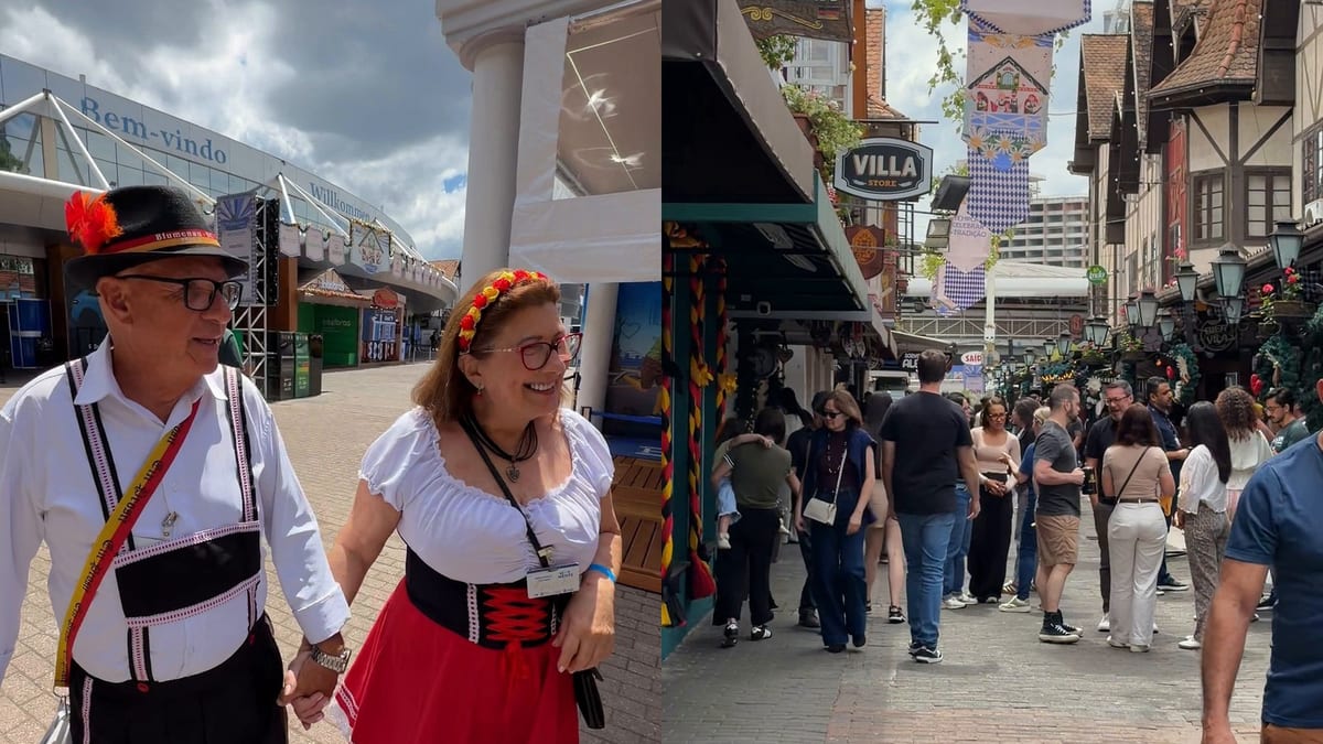 Na reta final, Oktoberfest de Blumenau passa de 470 mil visitantes e terá entrada gratuita no último dia