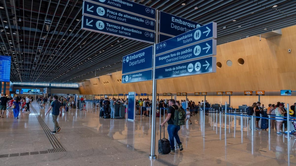Aeroporto de Florianópolis é eleito o melhor da América do Sul pela primeira vez - Foto