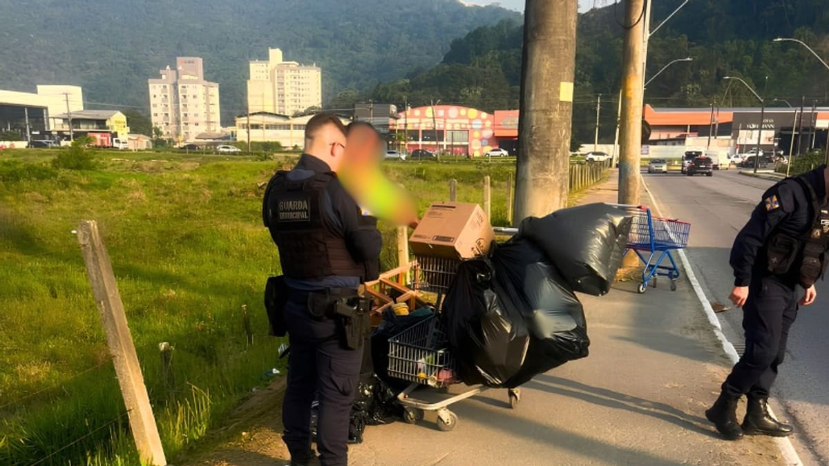 Do mercado para o entulho: 12 carrinhos acabam recolhidos nas ruas de Itajaí - Foto