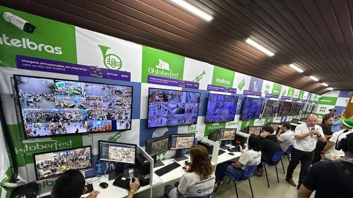 Oktoberfest reforça segurança com 500 câmeras e inteligência artificial
