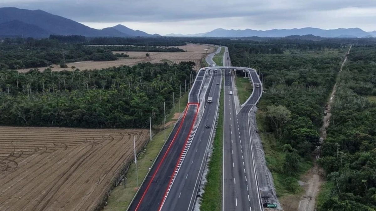 Manutenção na rede elétrica prevê bloqueio nos dois sentidos da BR-101 - Foto