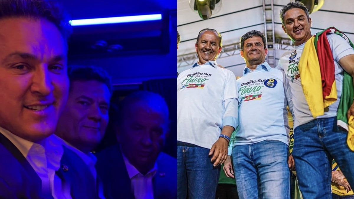 “Um novo sul”: Jorginho, Moro e Zucco se unem rumo ao debate da Globo e cravam vitória de Flávio