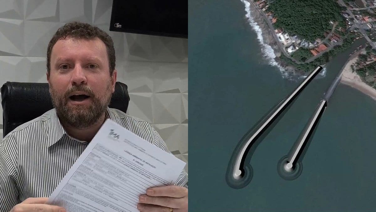 Licença libera molhe de 365 metros para pescadores que há anos sofrem para levar os barcos ao mar em SC