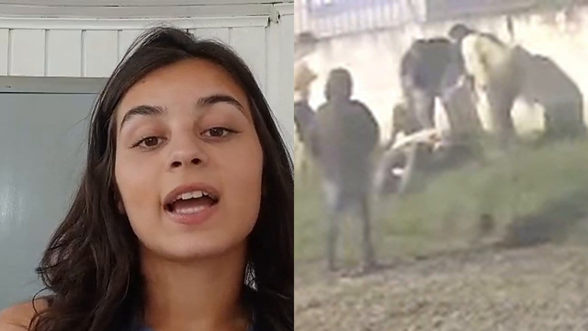“Eu usei um mata-leão”: menina de 14 anos conta como imobilizou o ladrão que deu um soco na mãe em Lages