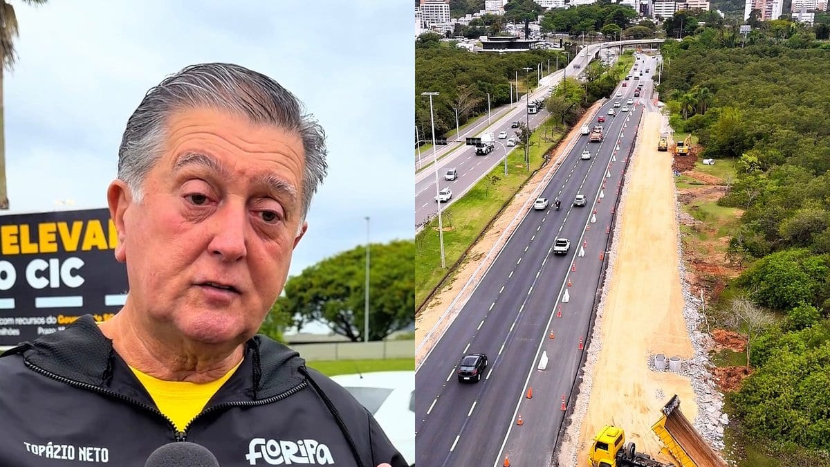 Obra na Avenida da Saudade vai acabar com alagamento de 20 anos em Florianópolis, diz prefeito - Foto