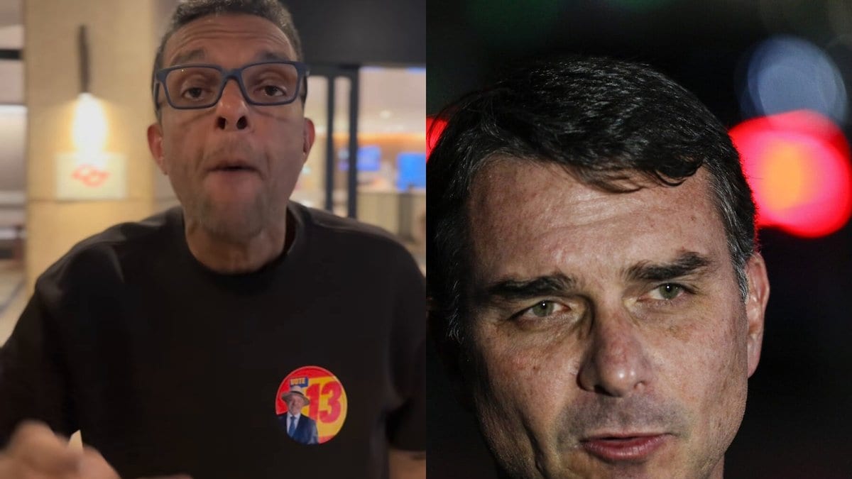 Como fizeram com o pai: Otoni de Paula, ex-bolsonarista, pede à PGR o passaporte de Flávio Bolsonaro - Foto