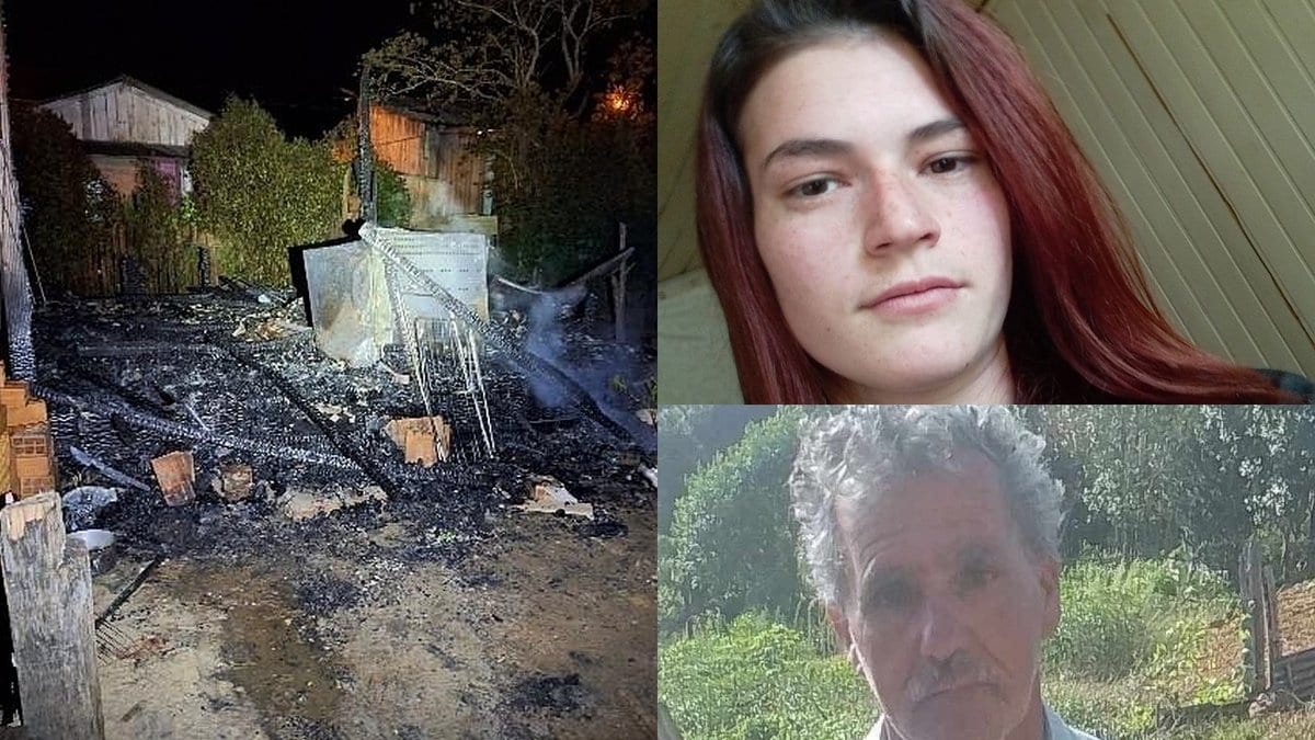 Pai e filha grávida morrem queimados em casa em SC, e amigo revela últimas mensagens da jovem