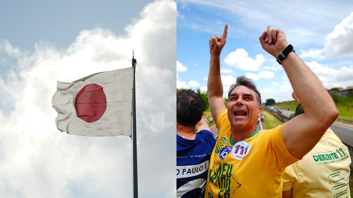 URGENTE: Com 31,1% das urnas do Japão apuradas, Flávio Bolsonaro lidera com 82,3% dos votos válidos - Foto