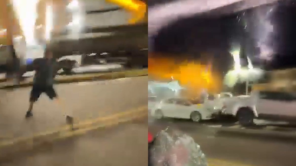 Petistas xingam e debocham de apoiadores de Flávio, têm o vidro do carro estourado e pedem polícia em SC
