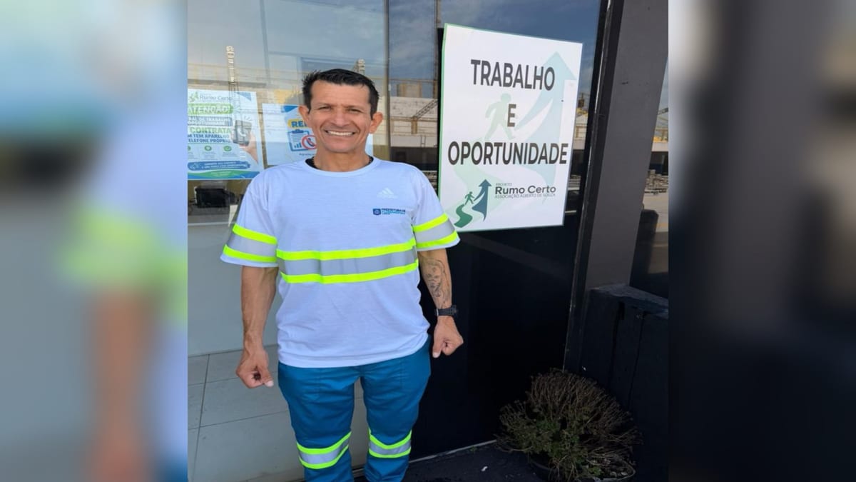 Carpinteiro acolhido em abrigo é aprovado em concurso da Comcap em Florianópolis