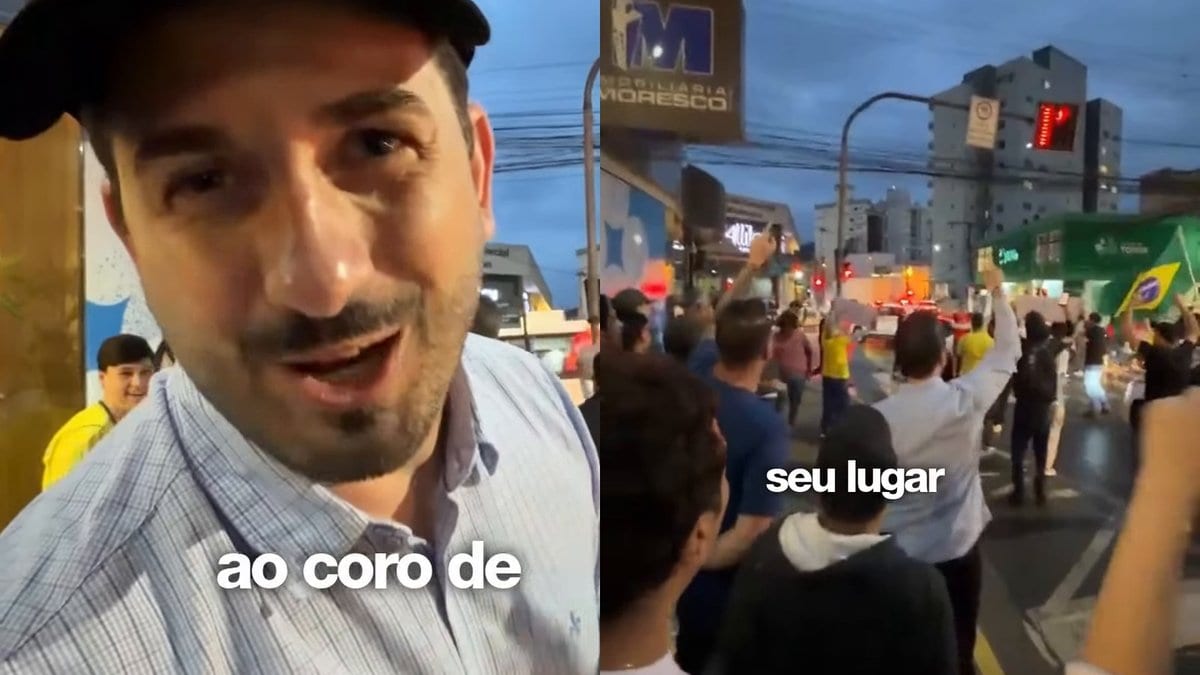 “Meia dúzia de gato pingado”: prefeito André Vechi provoca petistas durante ato pró-Flávio Bolsonaro em Brusque