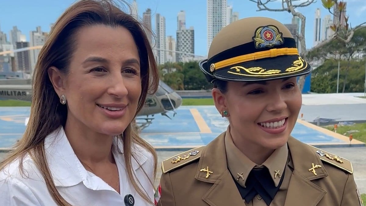Primeira mulher no comando da PM de Balneário Camboriú toma posse e quer manter a cidade mais segura