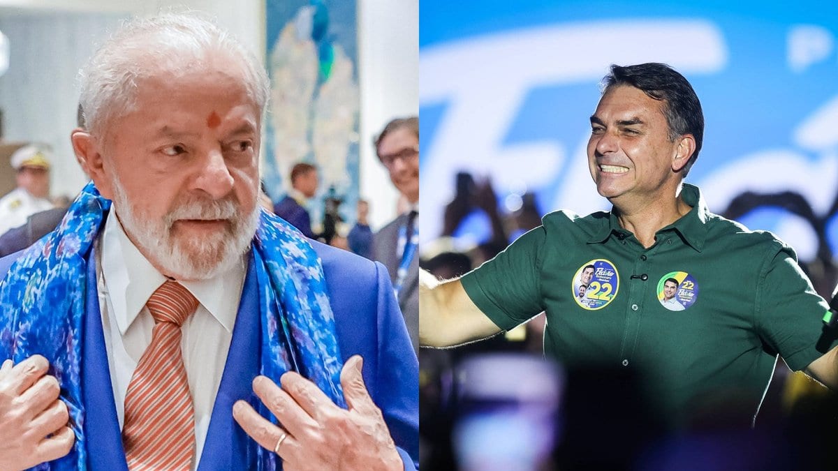 Lula vence na Índia com 52,1%, mas Flávio Bolsonaro segue na liderança no exterior com 69,2%