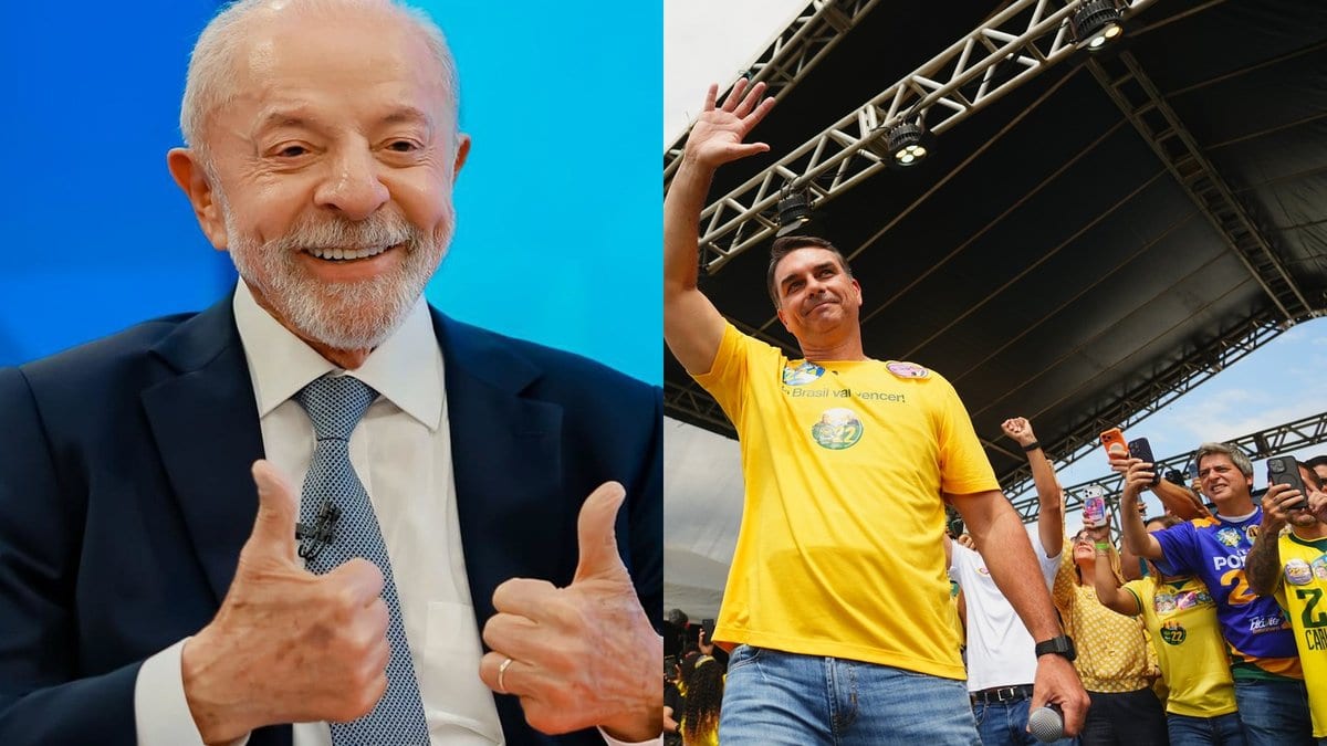 Lula tem 57,6% e Flávio 42,4% na soma dos 54 países onde a votação já terminou