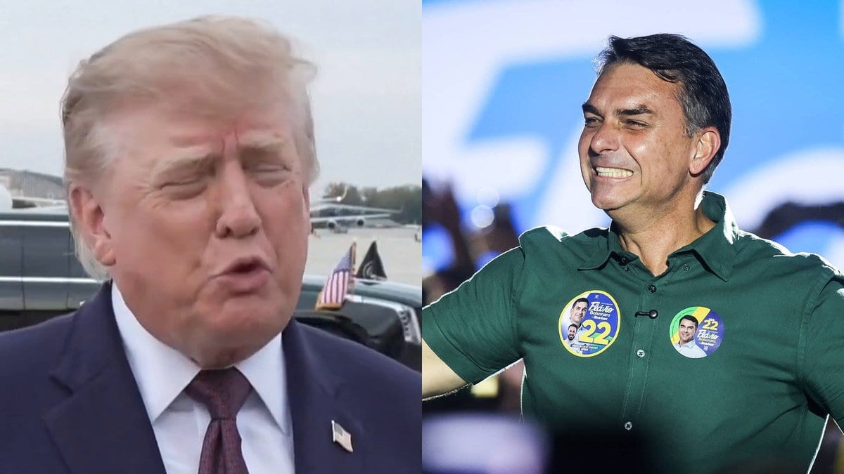 “Foi uma eleição muito estranha”, diz Trump ao se recusar a comentar se Flávio é o presidente legítimo