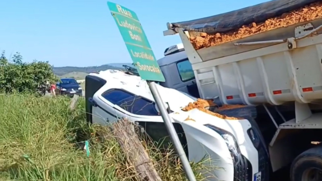 Família sofre grave acidente a caminho de velório em Canelinha