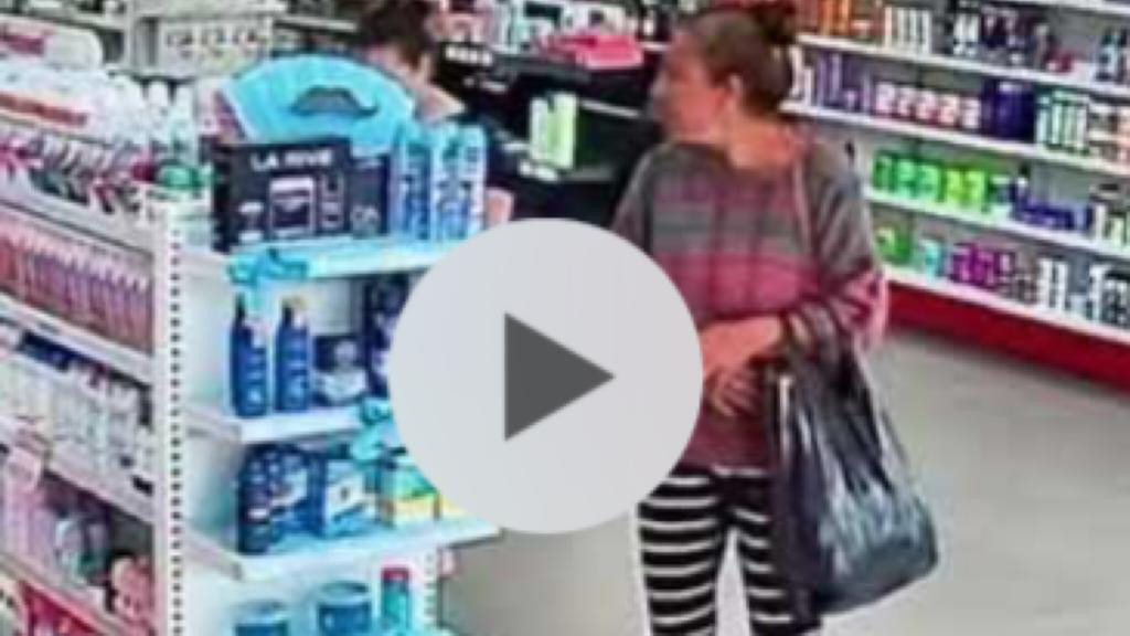 VÍDEO: Farmácia de Tijucas procura cliente que pegou perfumes e esqueceu de pagar