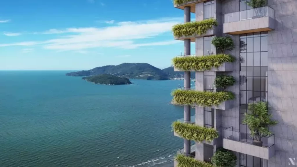 Porto Belo terá floresta suspensa a 20 metros de altura em prédio no Balneário Perequê
